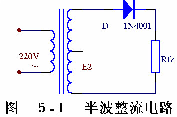 電子電路圖，整流二極管的作用,整流電路